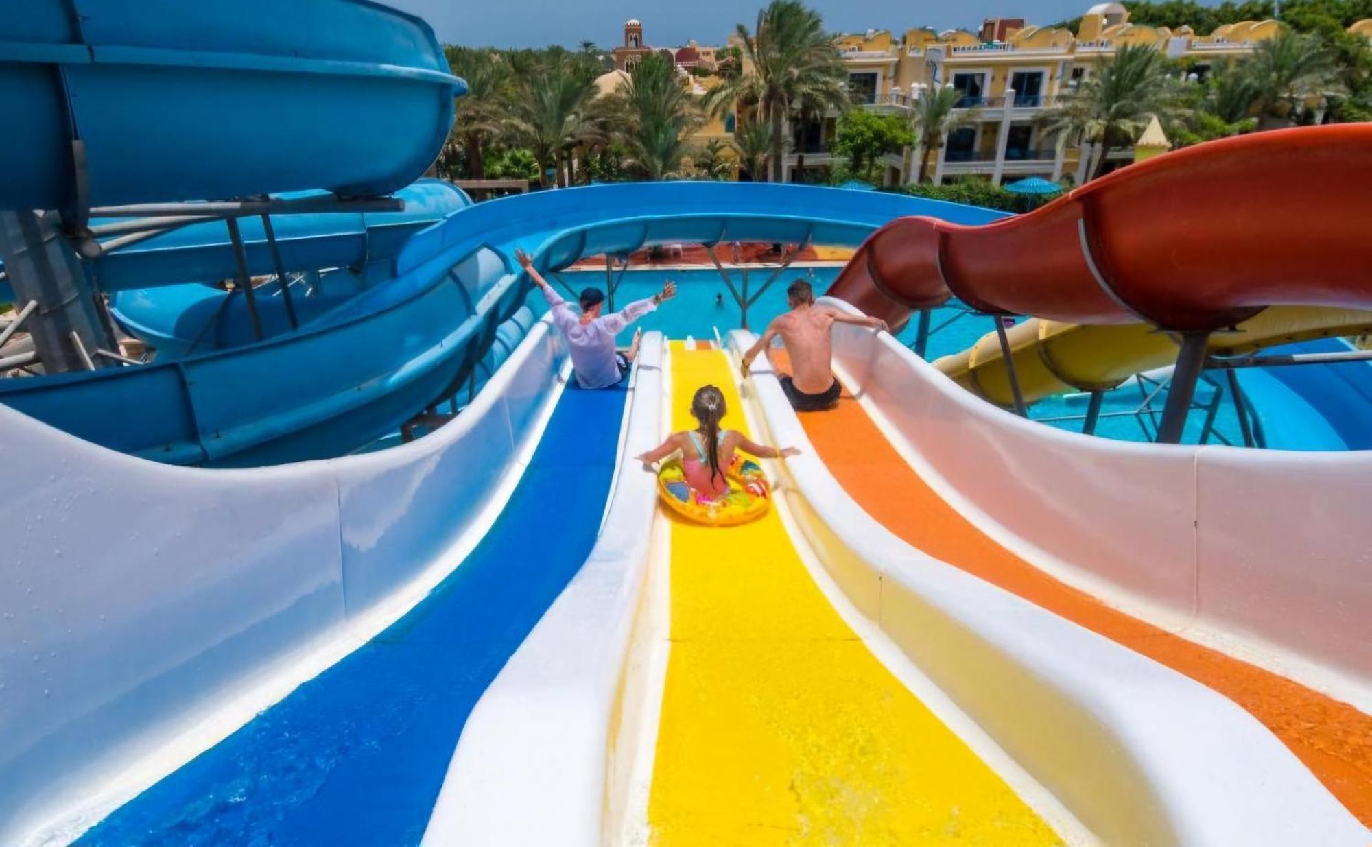 Mirage Bay Hotel & Aquapark All-Inclusive Hurghada Exteriér fotografie