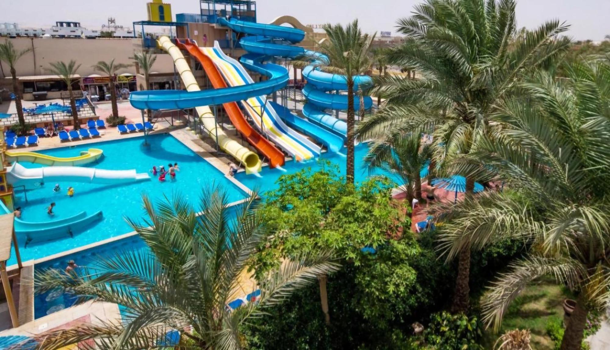 Mirage Bay Hotel & Aquapark All-Inclusive Hurghada Exteriér fotografie