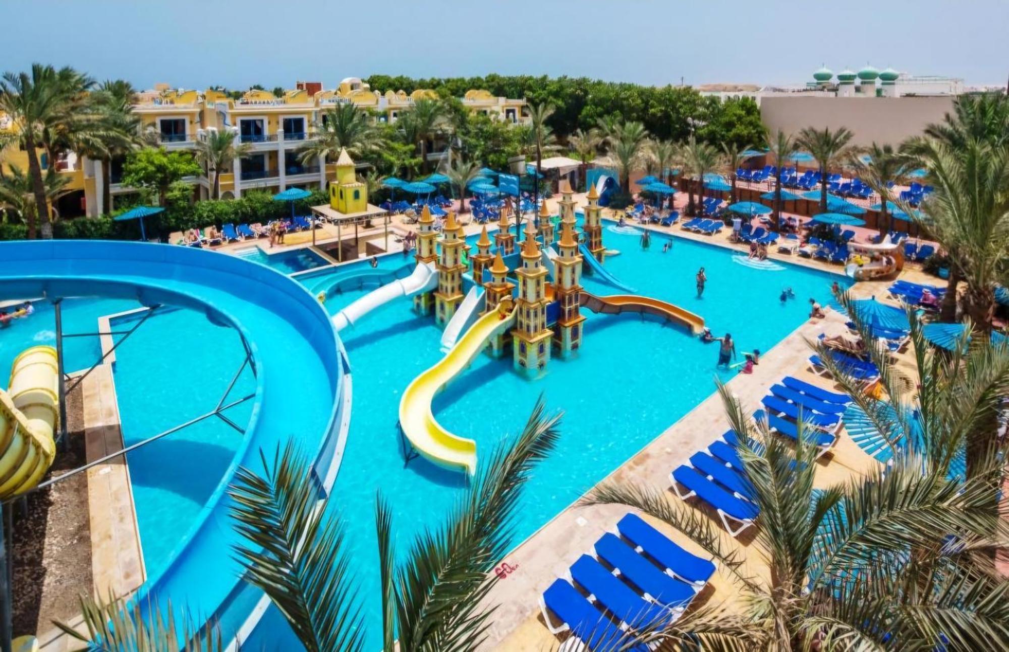 Mirage Bay Hotel & Aquapark All-Inclusive Hurghada Exteriér fotografie
