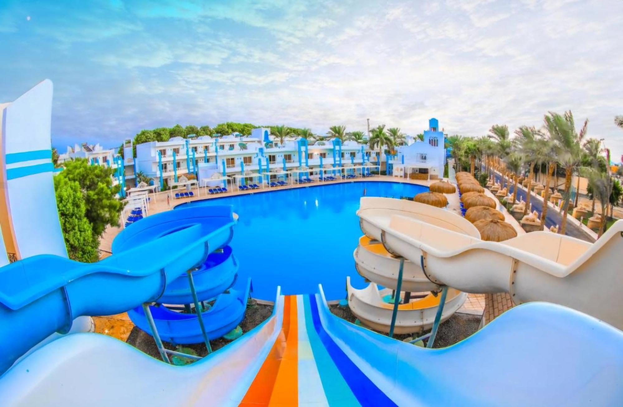 Mirage Bay Hotel & Aquapark All-Inclusive Hurghada Exteriér fotografie