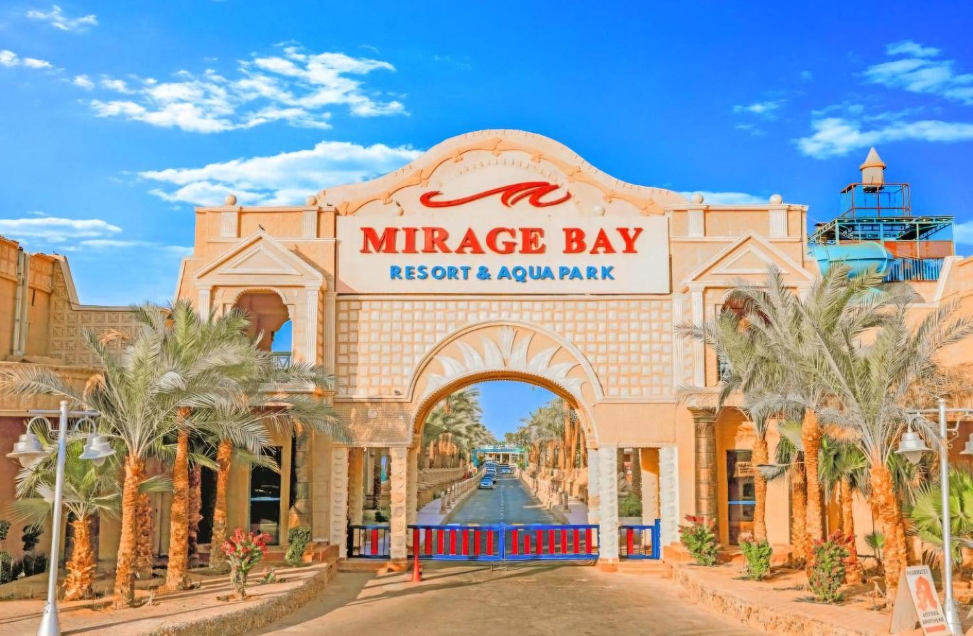 Mirage Bay Hotel & Aquapark All-Inclusive Hurghada Exteriér fotografie