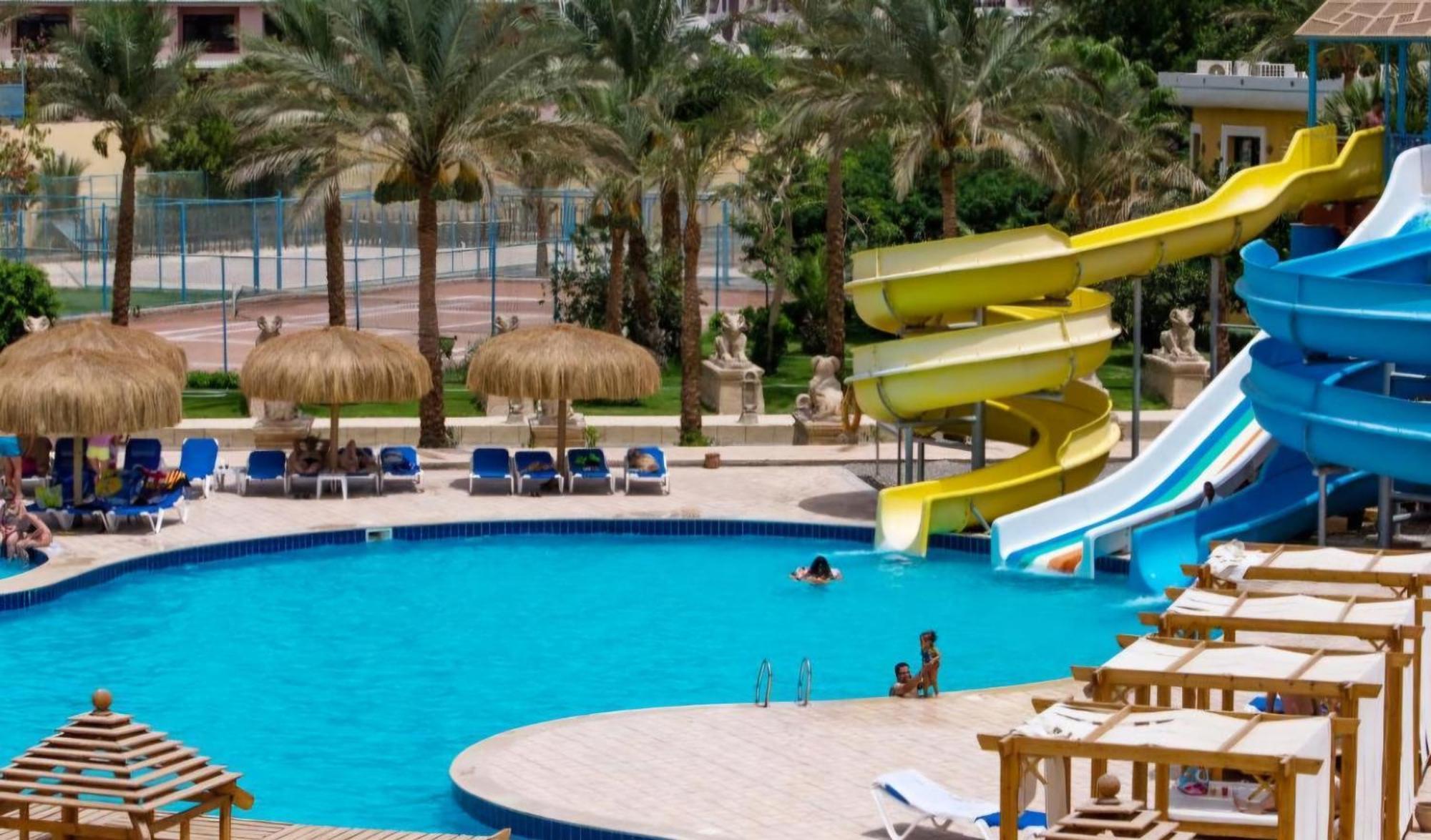 Mirage Bay Hotel & Aquapark All-Inclusive Hurghada Exteriér fotografie
